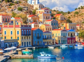 C1455  ΠΩΛΕΙΤΑ 200.000€ ΣΥΜΗ ερειπωμένη ασκεπής κατοικία 240 τ.μ.,+30 6970847459
